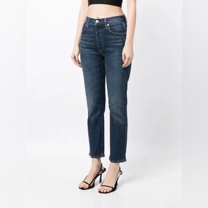 Citizens of Humanity | Jolene Stonewashed Cropped Jeans, size 28